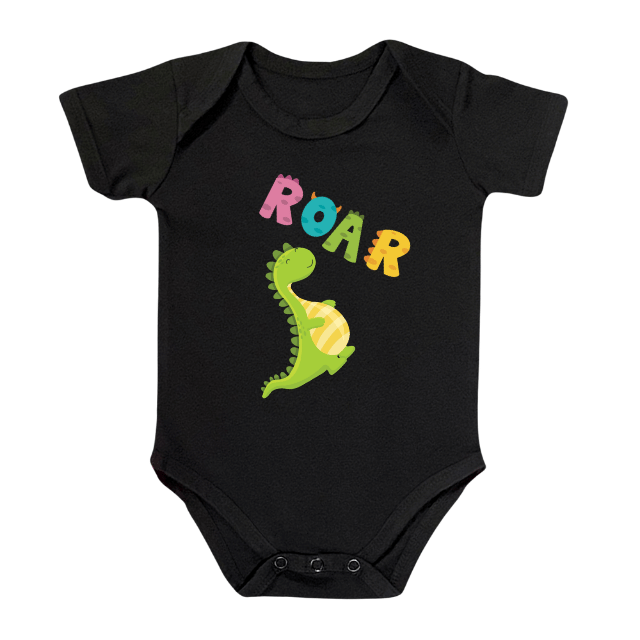 Roar Dino Kids Romper – Cute Dinosaur Design – Infant Tees