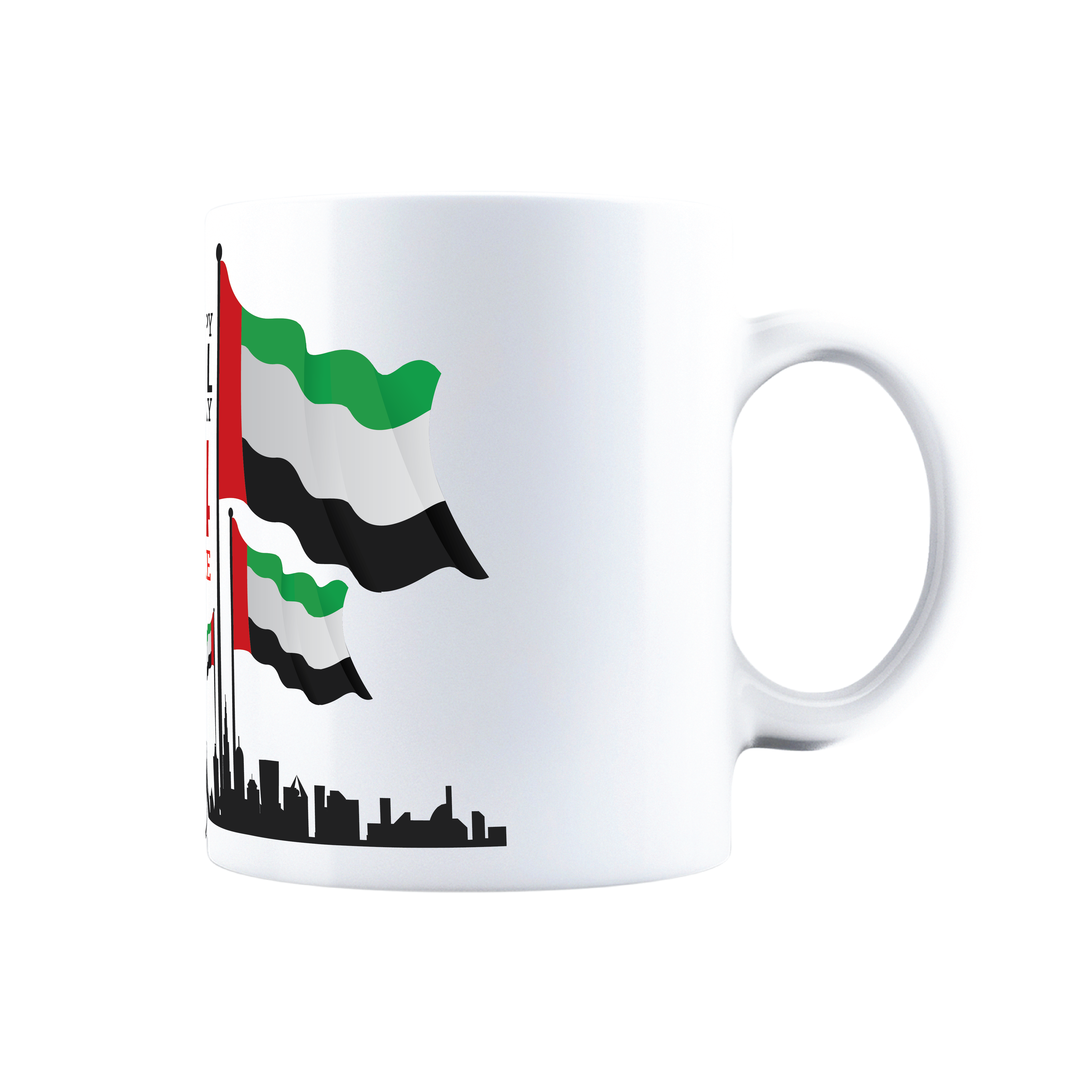 UAE National Day Celebration Vector illustration