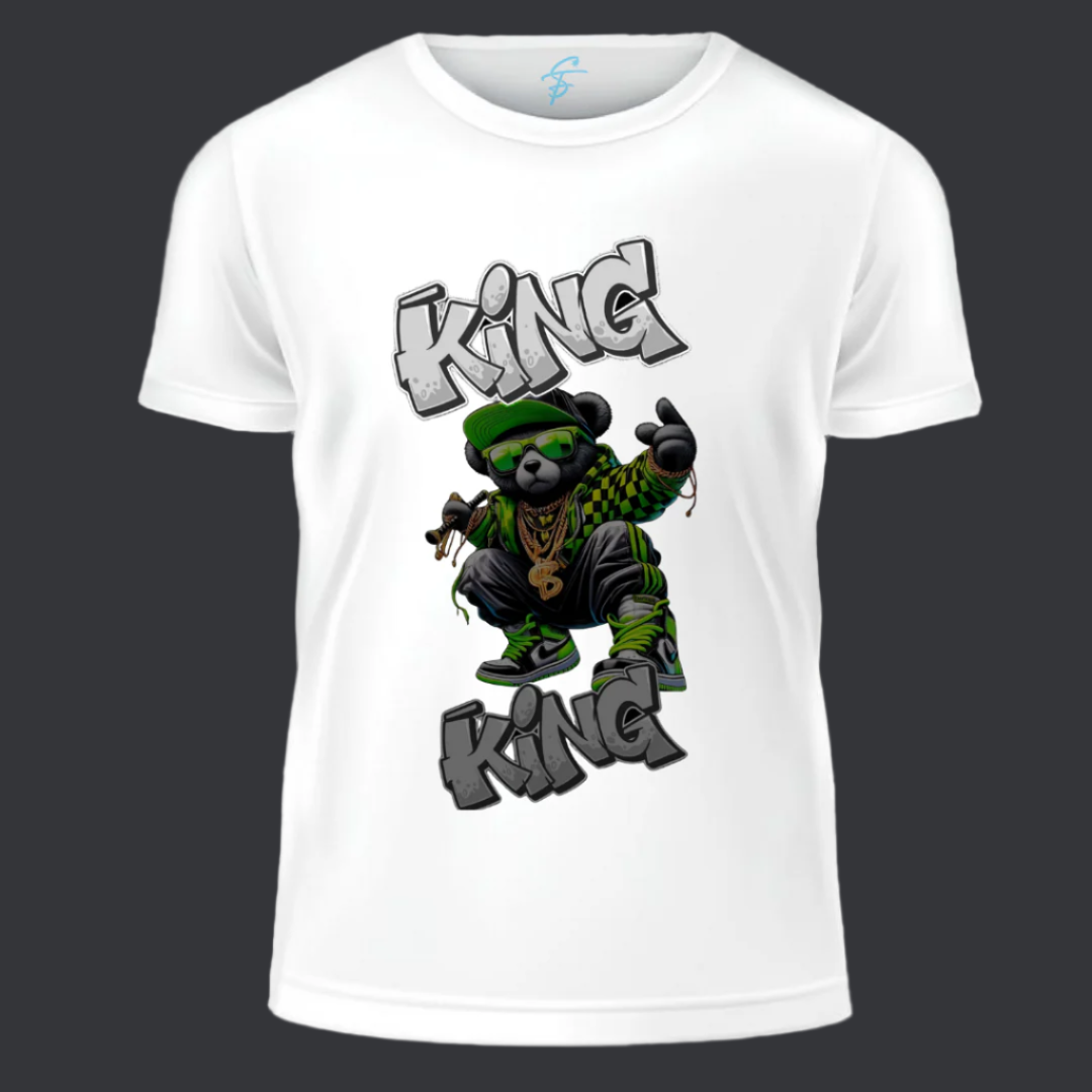 The Rock King  - Vibe Wear T-Shirt, 100% Cotton