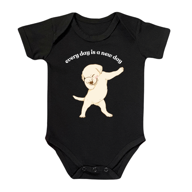 Every Day Is A New Day Romper – Infant Tees