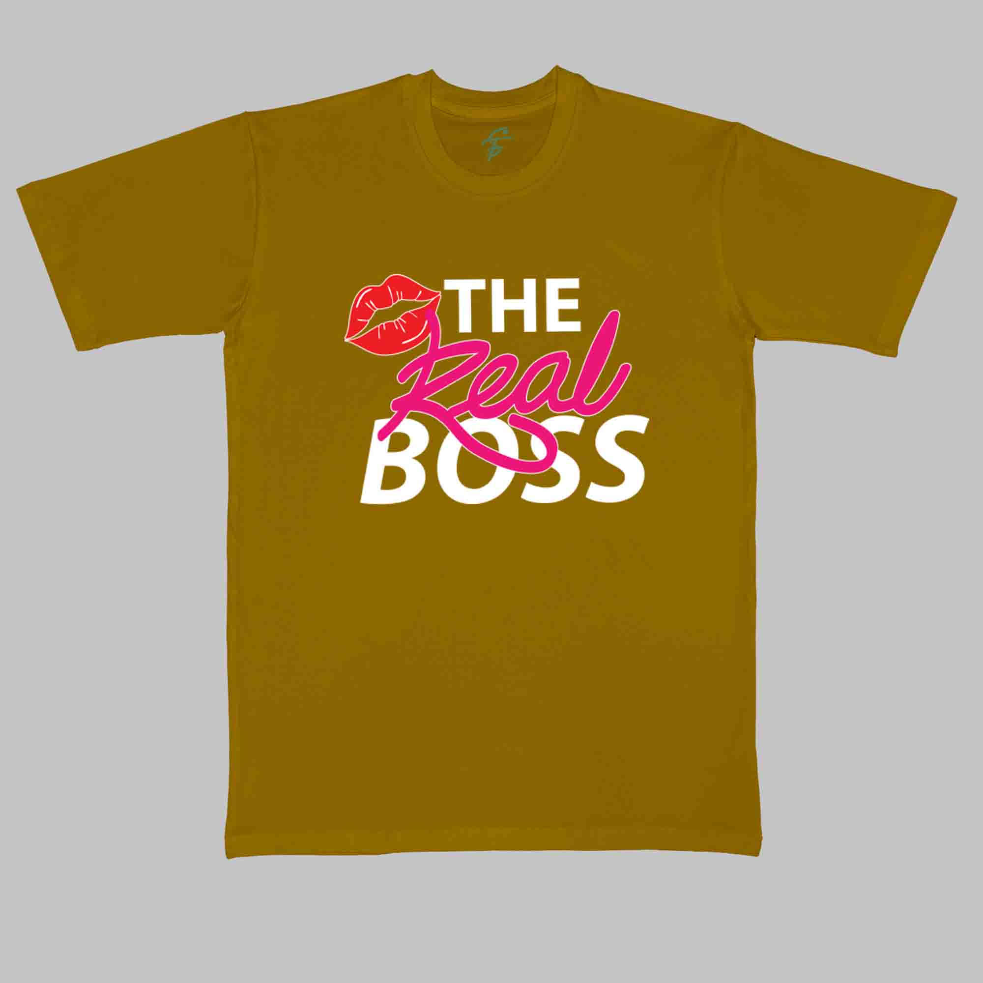 THE BOSS & THE REAL BOSS TSHIRT - Couple