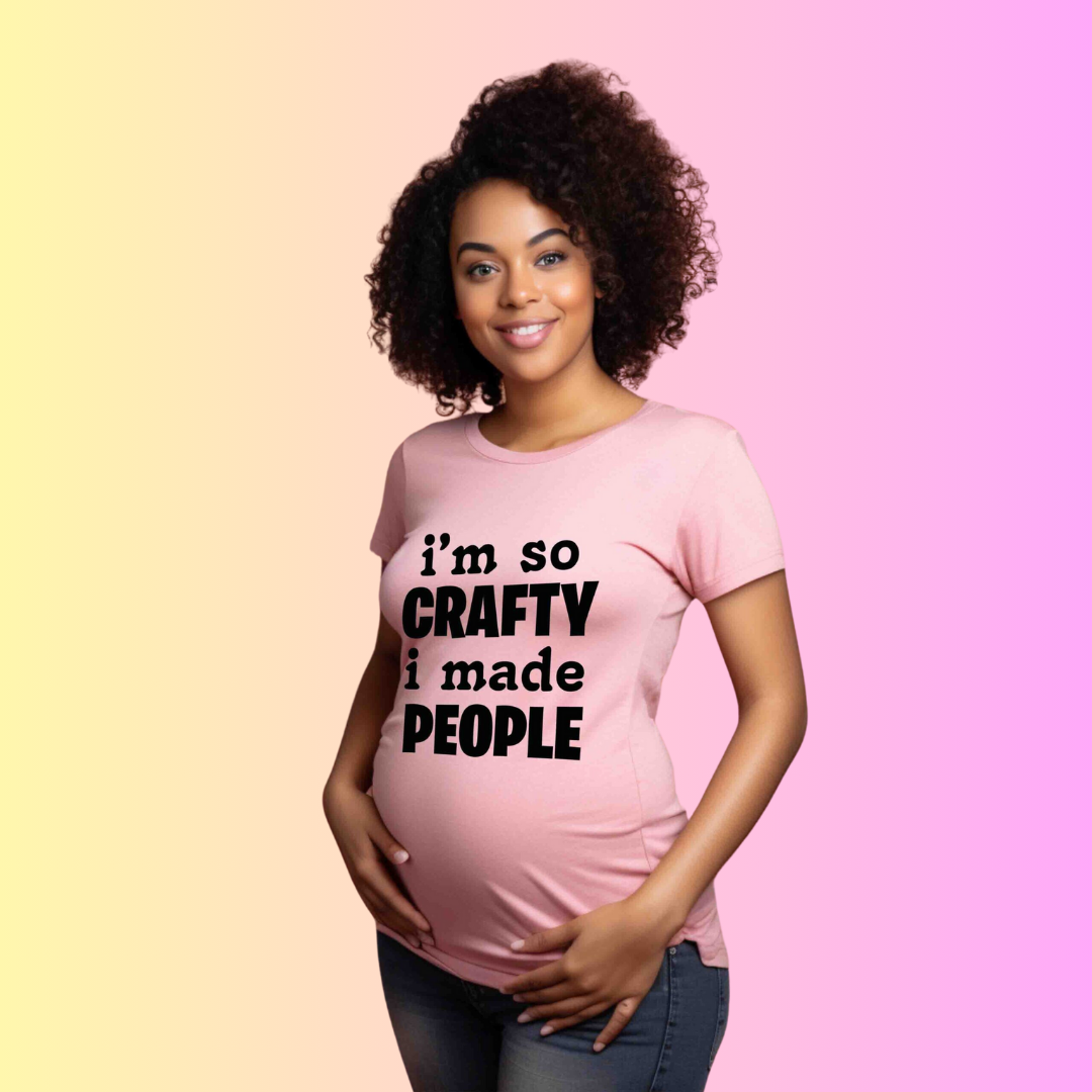 I AM SO CRAFTY TSHIRT - Maternity
