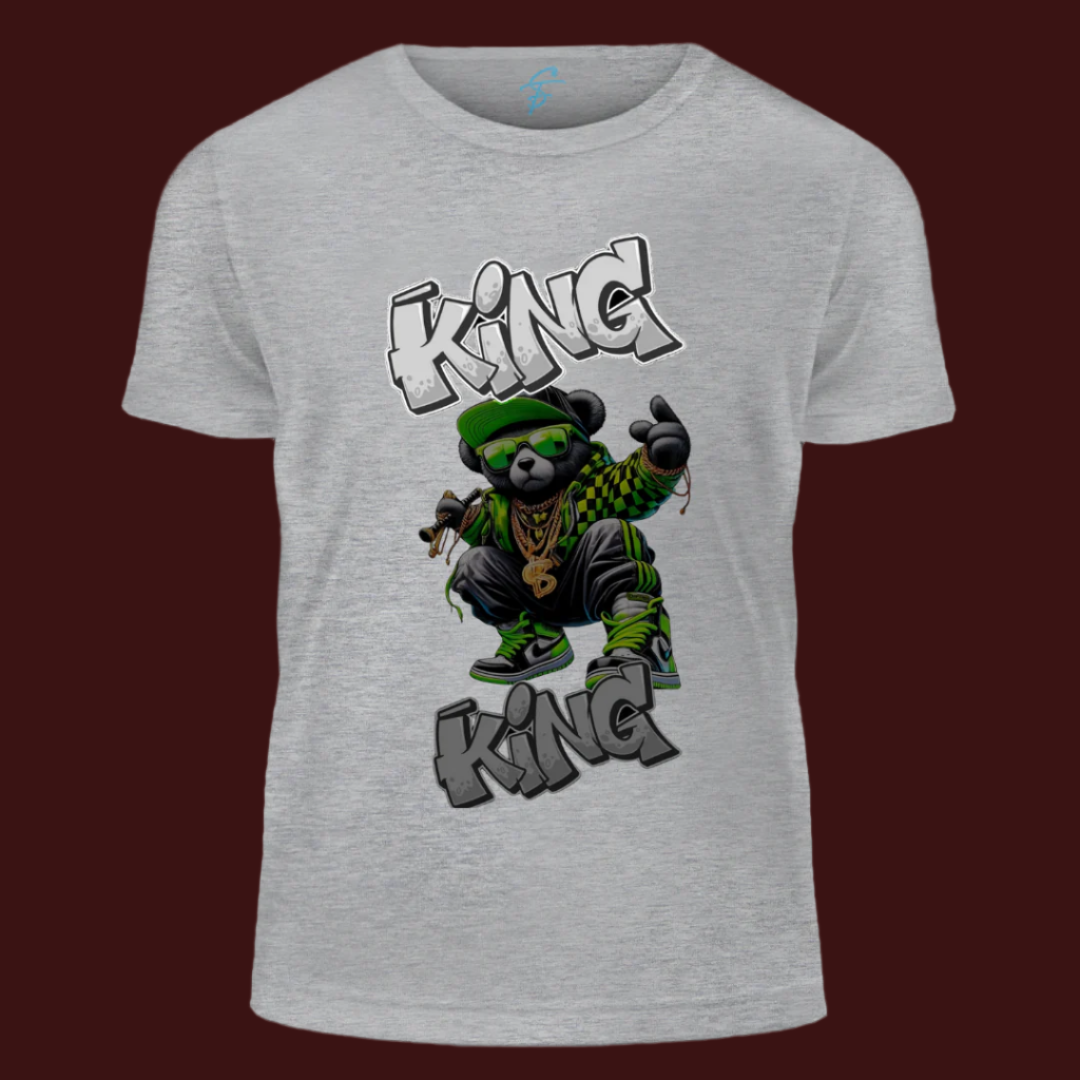 The Rock King  - Vibe Wear T-Shirt, 100% Cotton