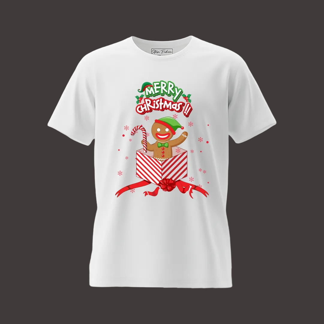 Family Christmas Squad Shirts  Matching Ginger Bread Holiday Tees for Family Photos & Christmas Morning