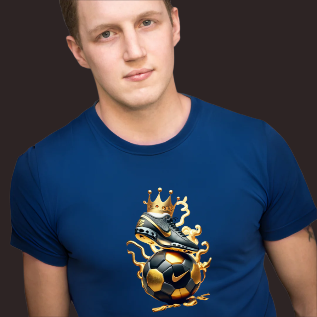 Football Champion - Vibe Wear T-Shirt, 100% Cotton