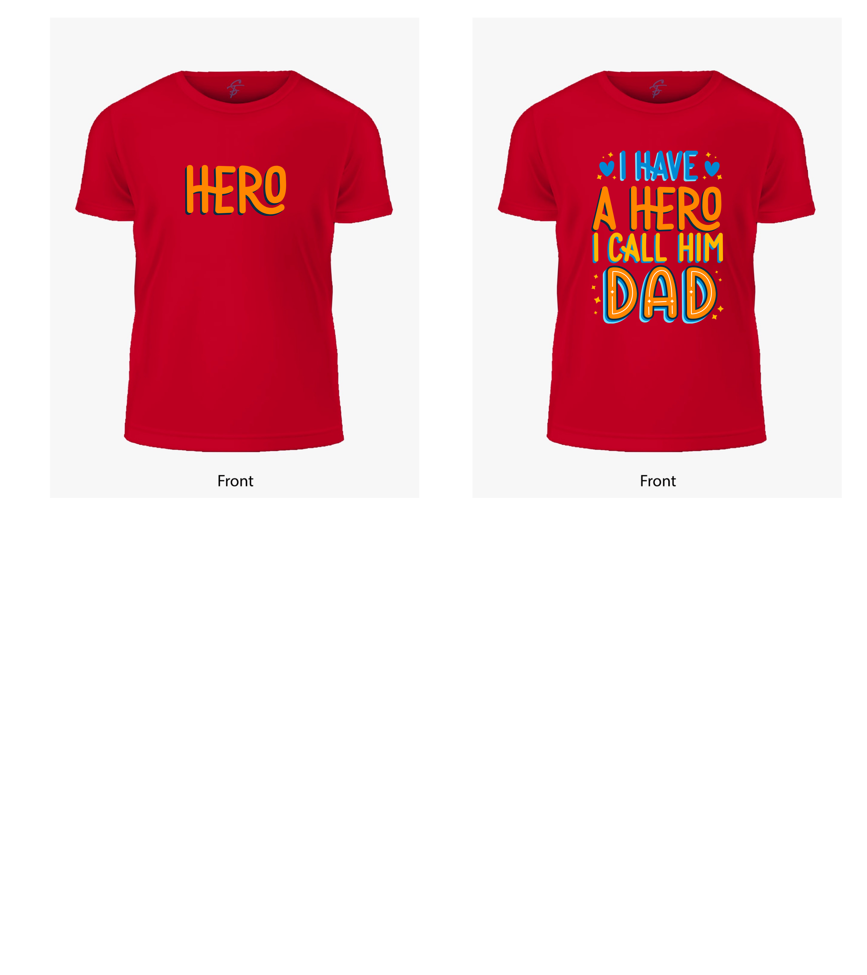 Hero Dad Father's Day Graphic Printed T-Shirt for Men | Premium Cotton Round Neck Tee