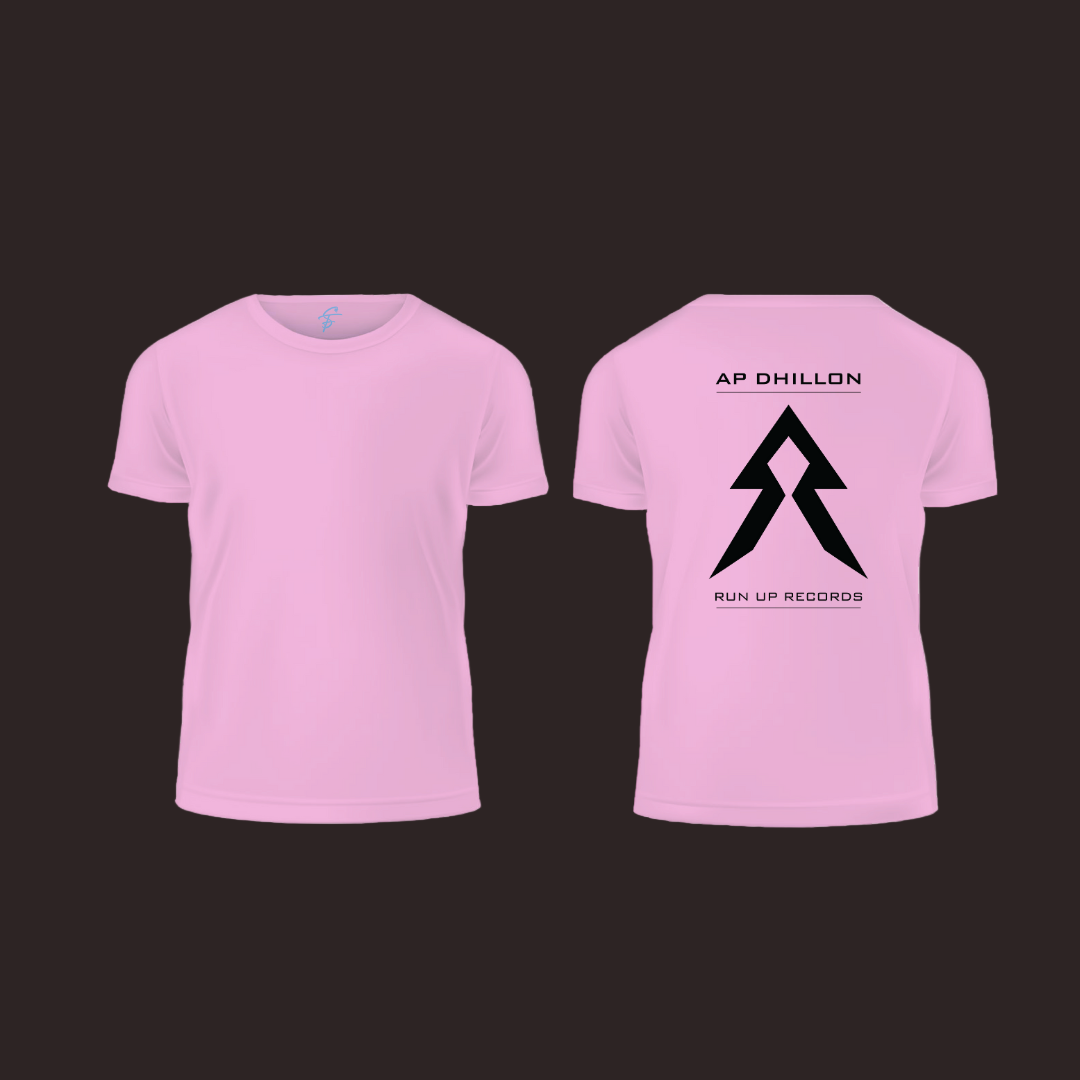 AP Dhillon, Run Up Records, T-Shirt, 100% Cotton