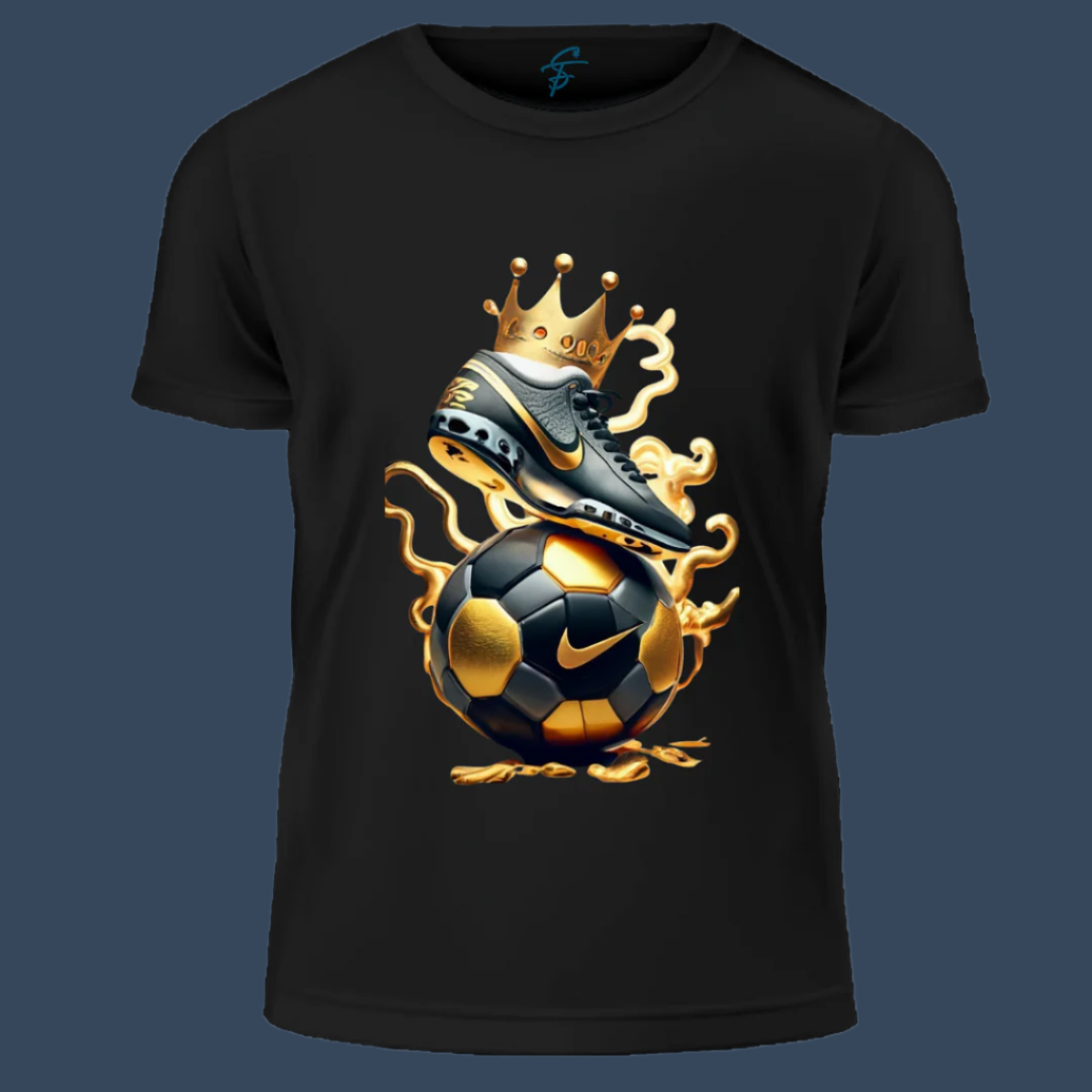 Football Champion - Vibe Wear T-Shirt, 100% Cotton