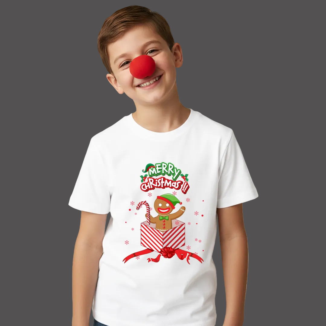 Family Christmas Squad Shirts  Matching Ginger Bread Holiday Tees for Family Photos & Christmas Morning