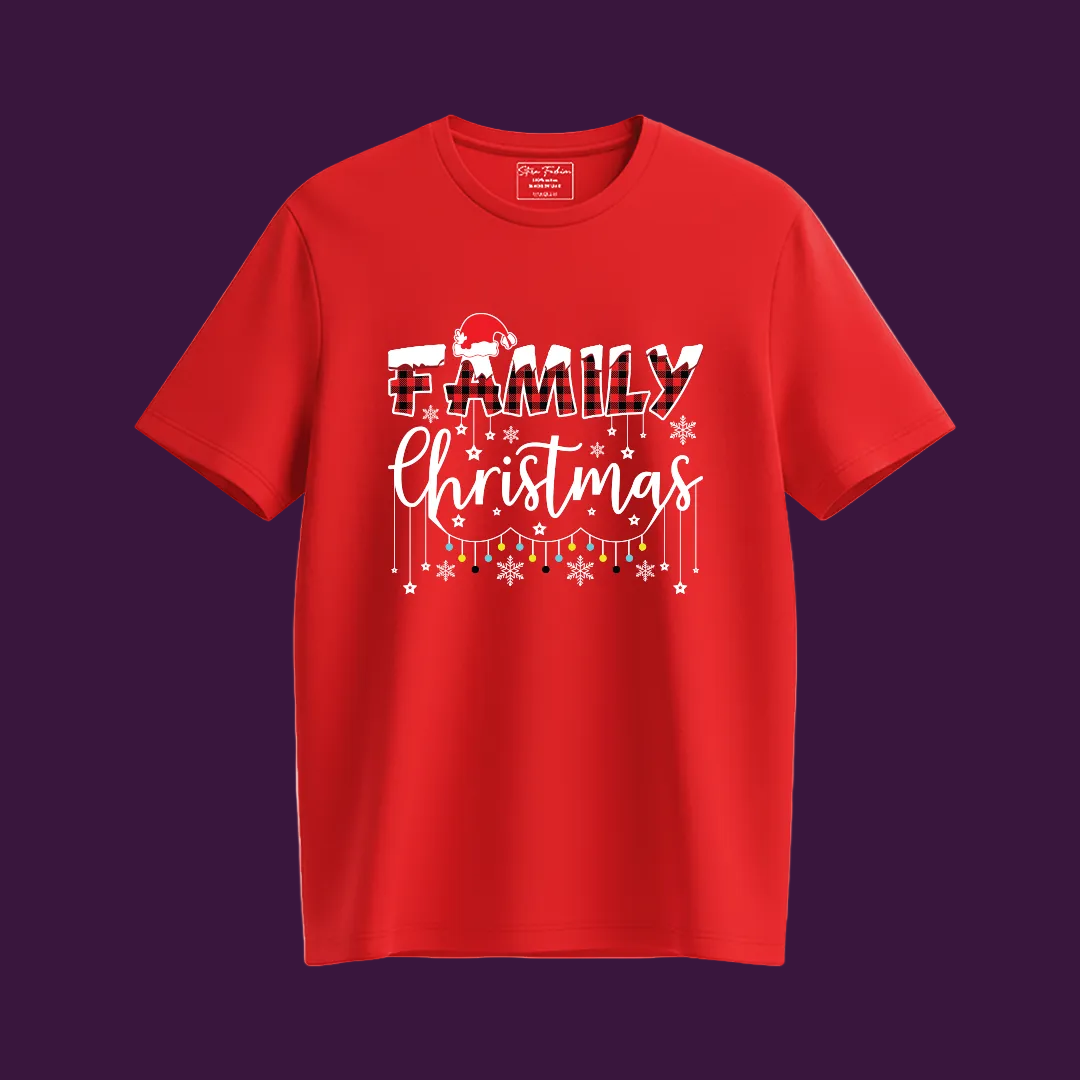 Family Christmas Tees - Christmas vibes T-shirt for family