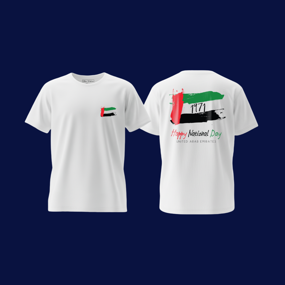 UAE National Day Kids T-shirt- Happy National Day