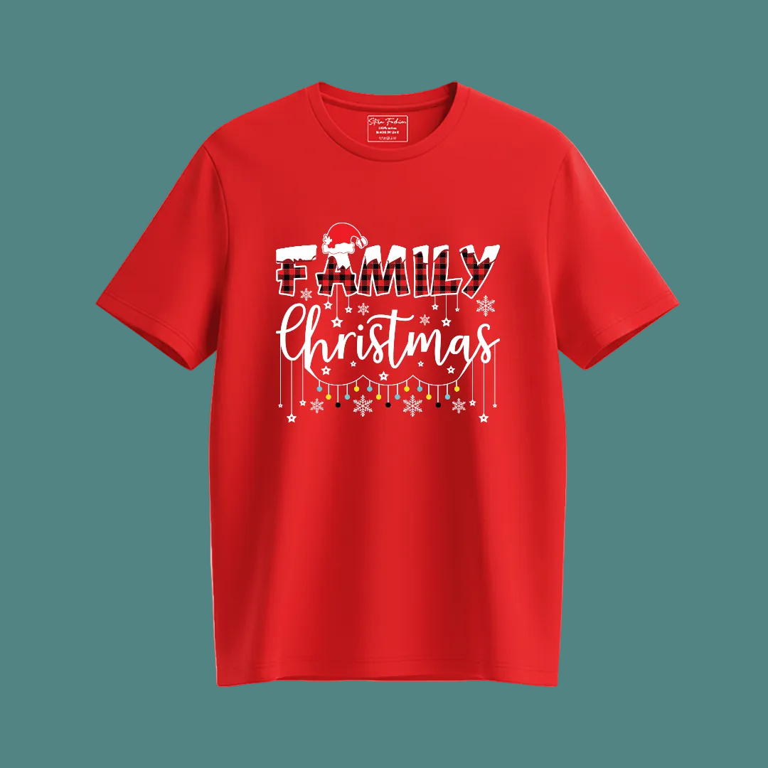 Family Christmas Tees - Christmas vibes T-shirt for family