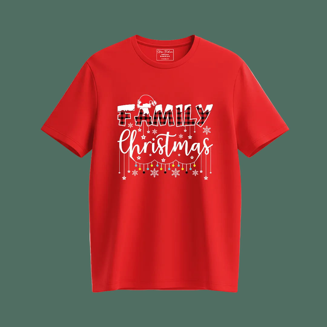 Family Christmas Tees - Christmas vibes T-shirt for family
