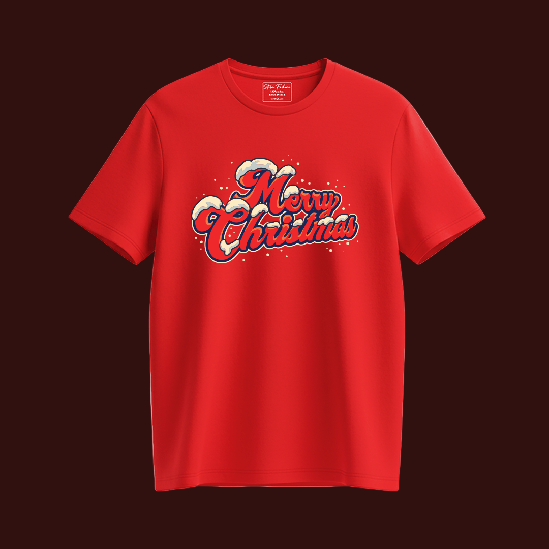 Snow-Top Merry Christmas Matching  T-Shirts | Christmas T-shirts |