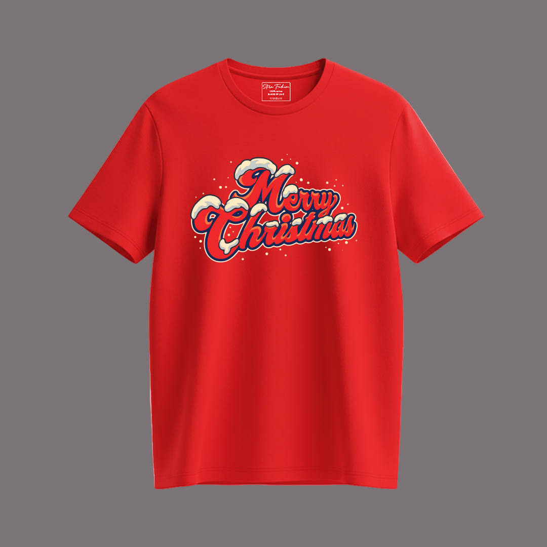 Snow-Top Merry Christmas Matching  T-Shirts | Christmas T-shirts |