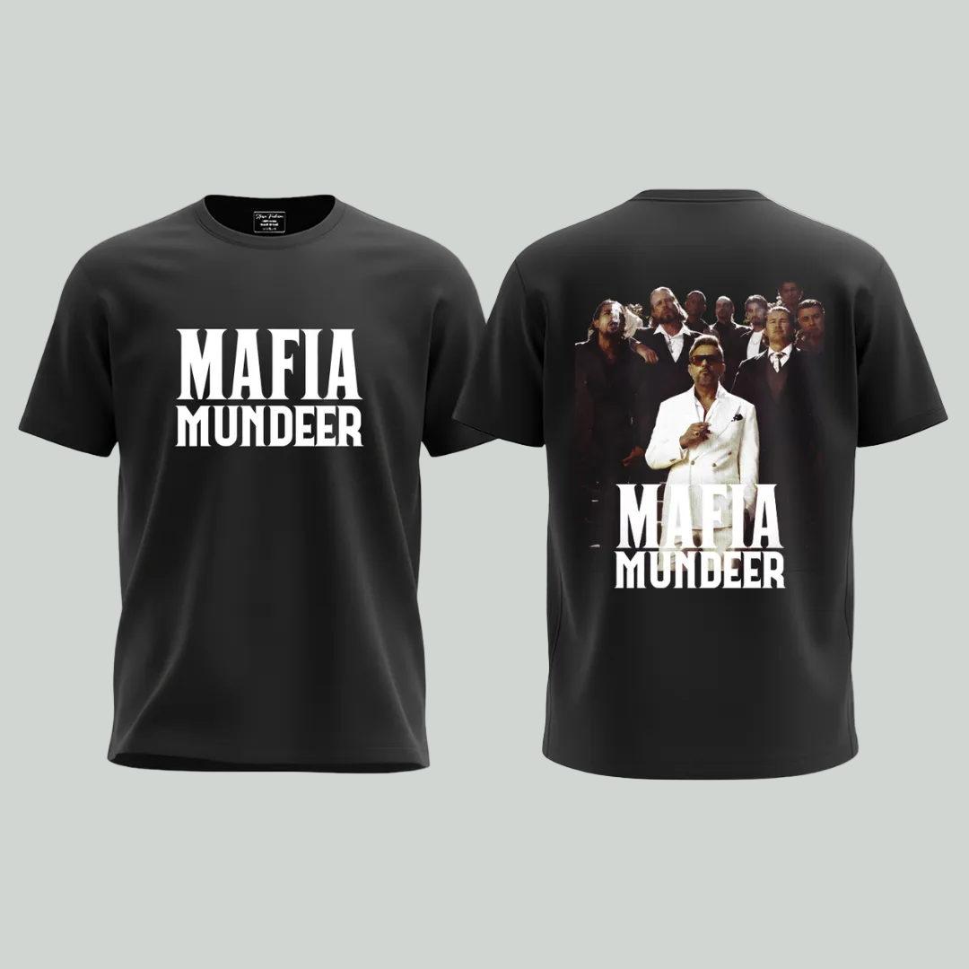 Mafia Mundeer  Graphic Tee – Premium Desi Hip Hop Streetwear