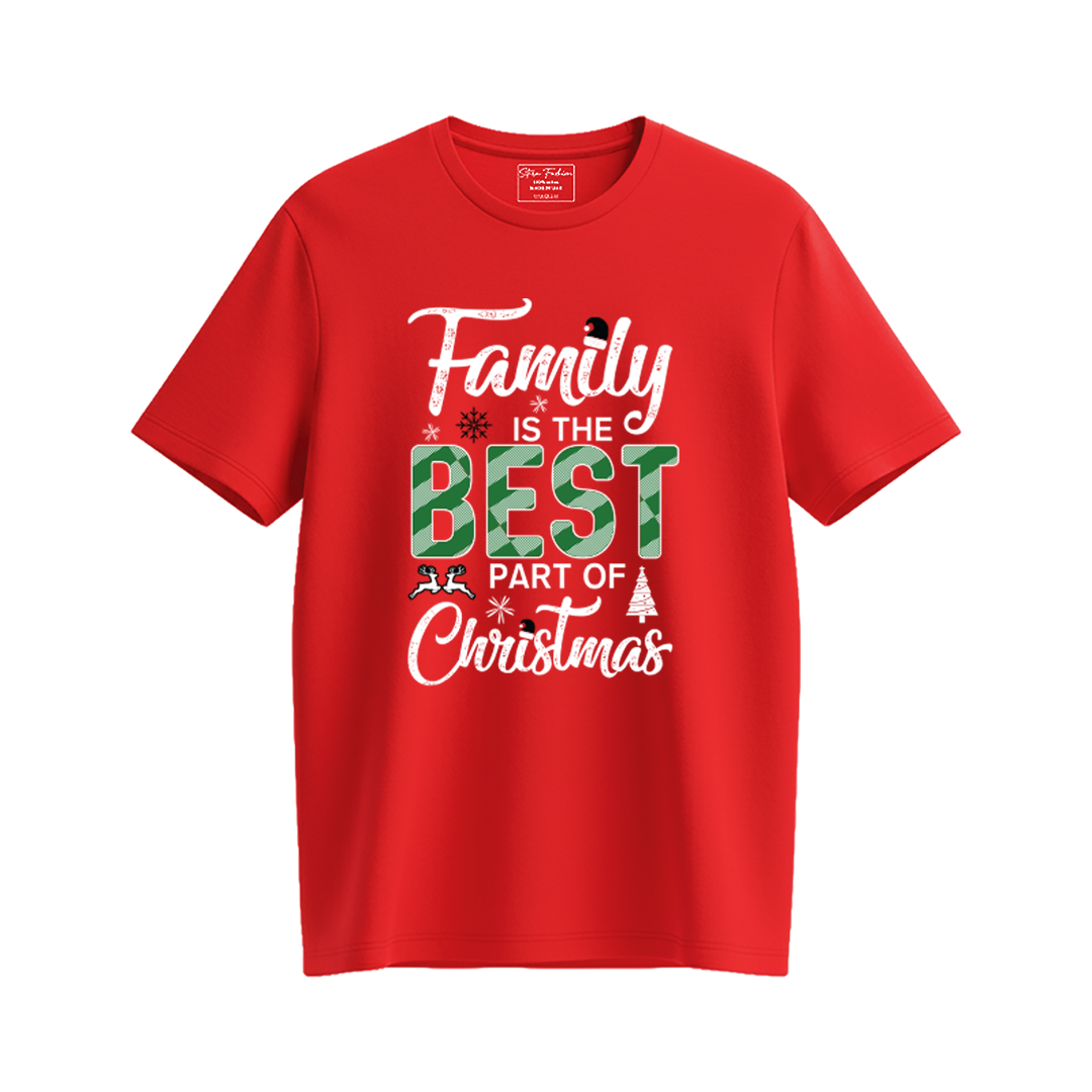 Christmas Family T-shirt - Family is the best part of Christmas - family tees - Christmas t-shirt Matching family outfit