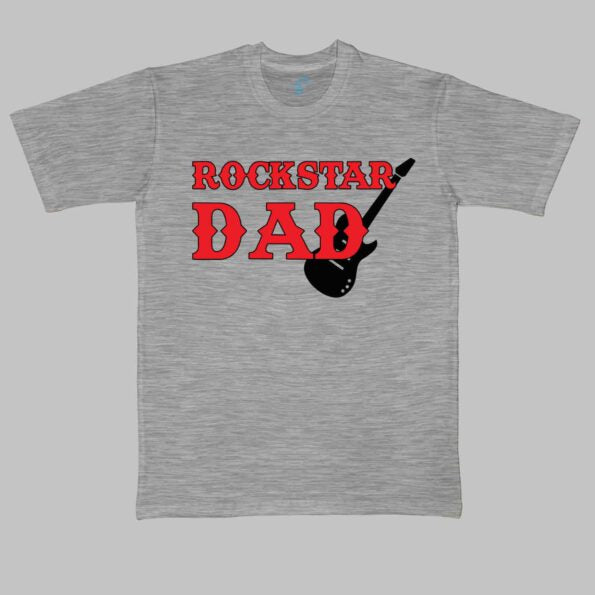 ROCKSTAR DAD WITH BOY TSHIRT AND ROMPER - Dad & Me