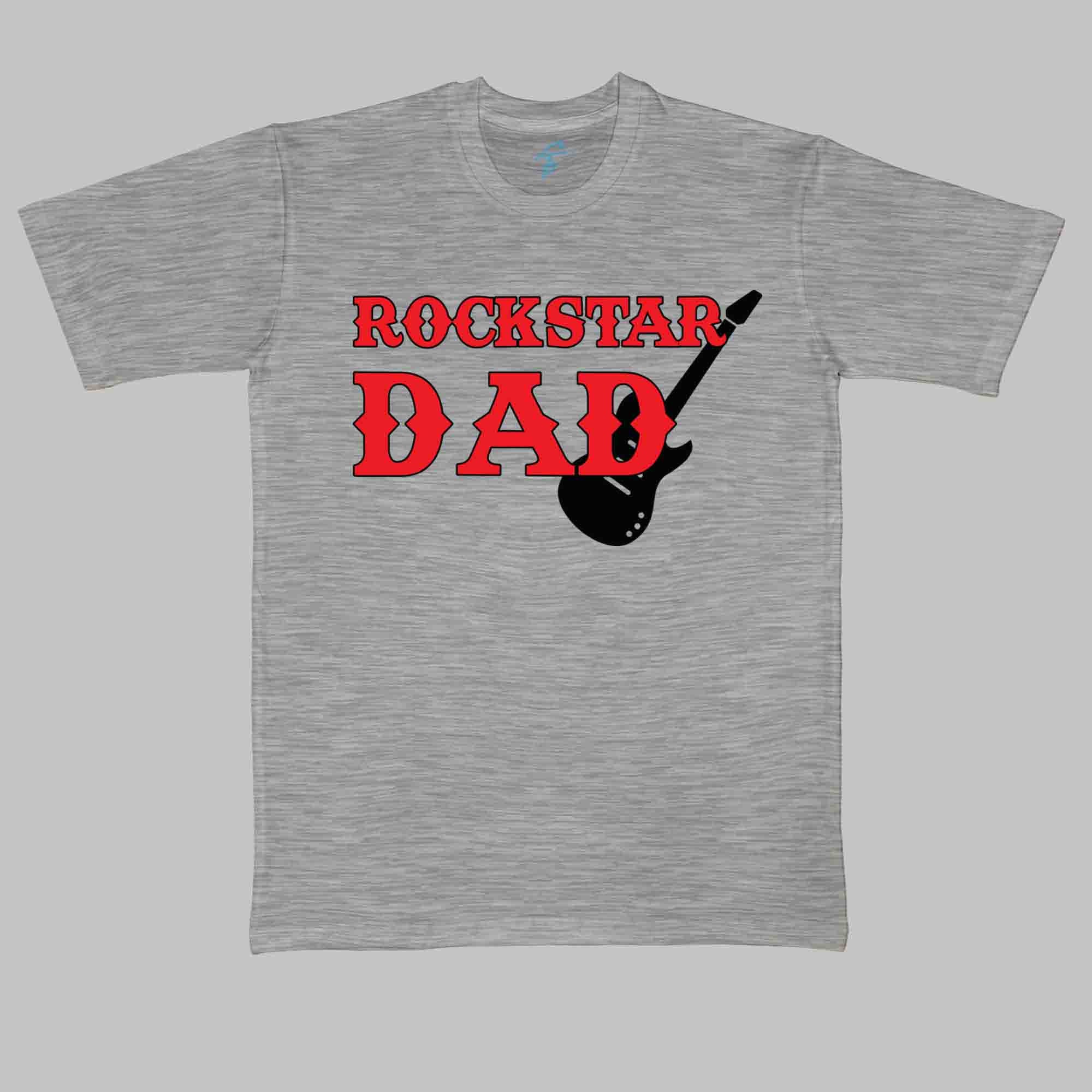 ROCKSTAR DAD WITH DAUGHTER TSHIRT AND ROMPER - Dad & Me