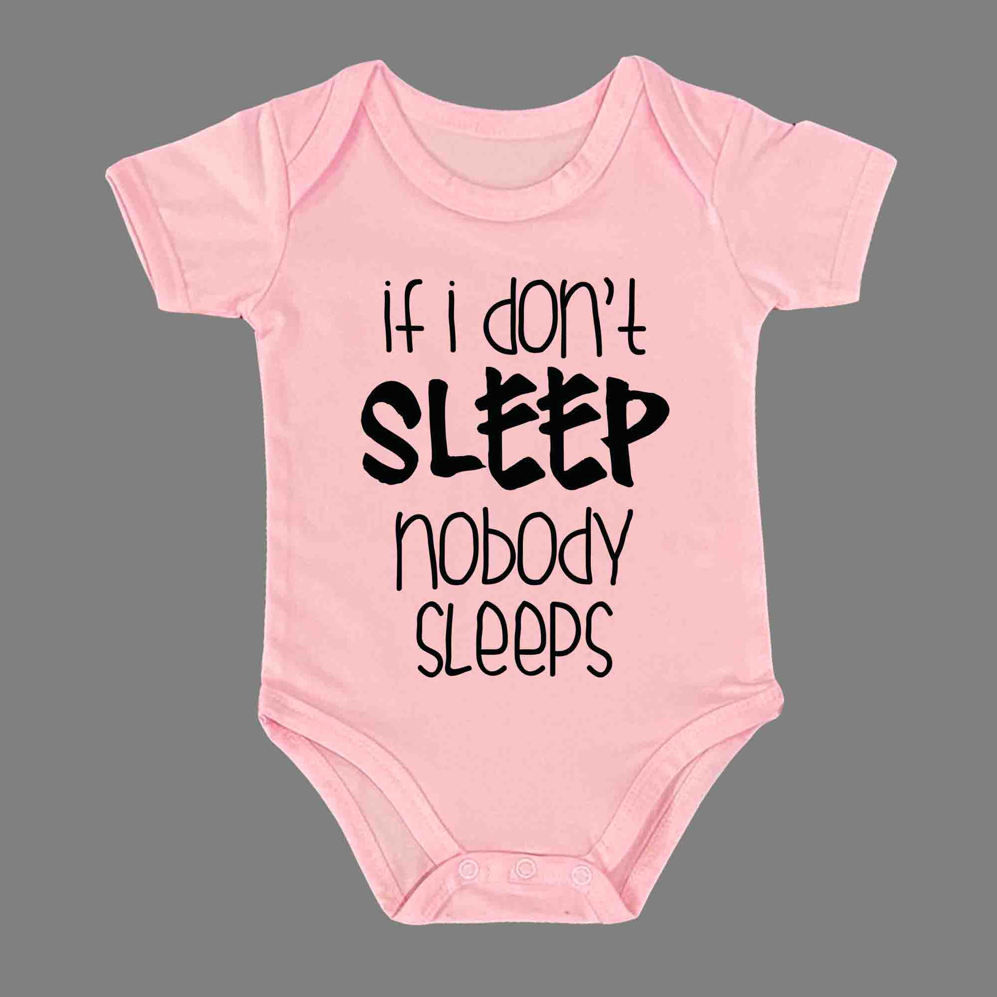 IF I DONT SLEEP BABY ROMPER - Infant Tees