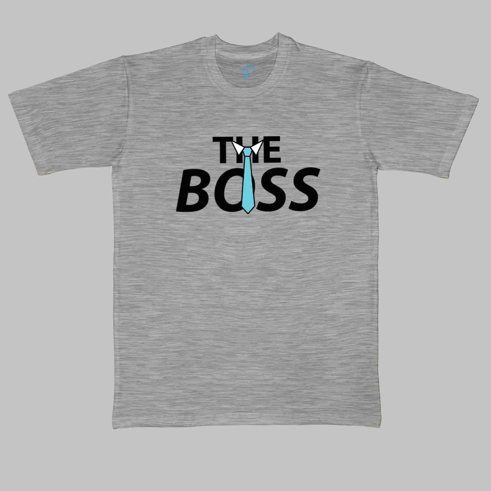 THE BOSS & THE REAL BOSS TSHIRT - Couple