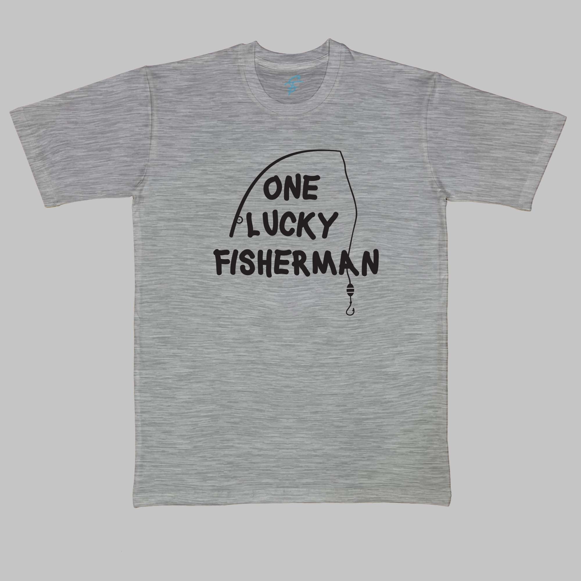 ONE LUCKY FISHERMAN TSHIRT - Couple