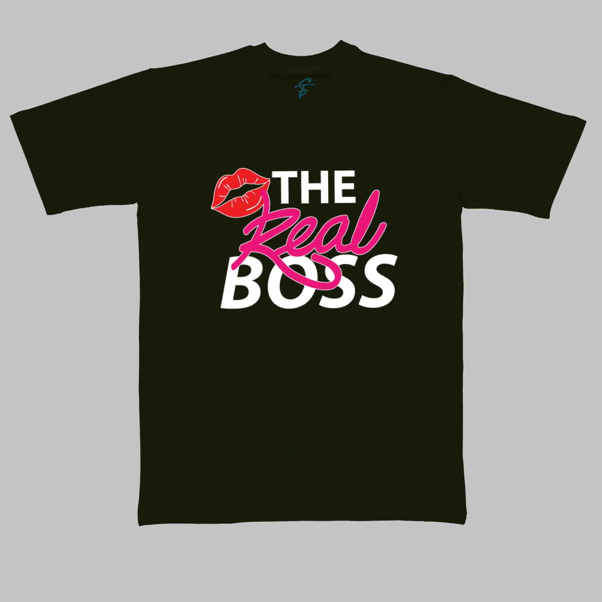 THE BOSS & THE REAL BOSS TSHIRT - Couple