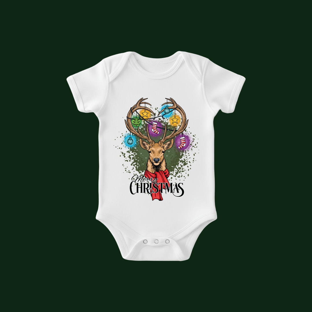 Family Reindeer Christmas Lights T-Shirts | Reindeer Tshirt | Red Christmas T-shirt