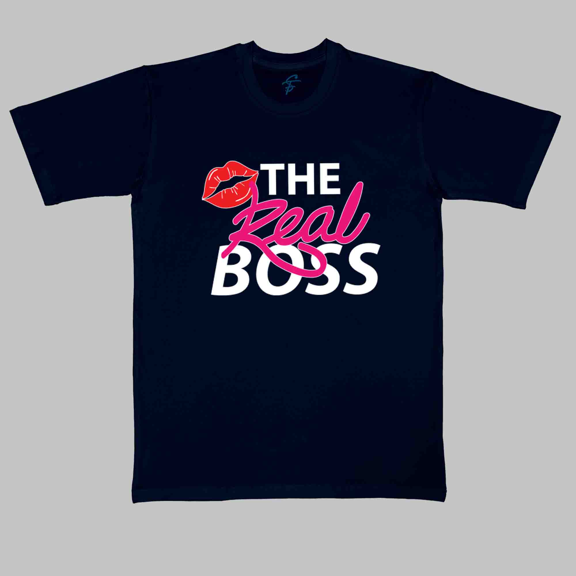 THE BOSS & THE REAL BOSS TSHIRT - Couple