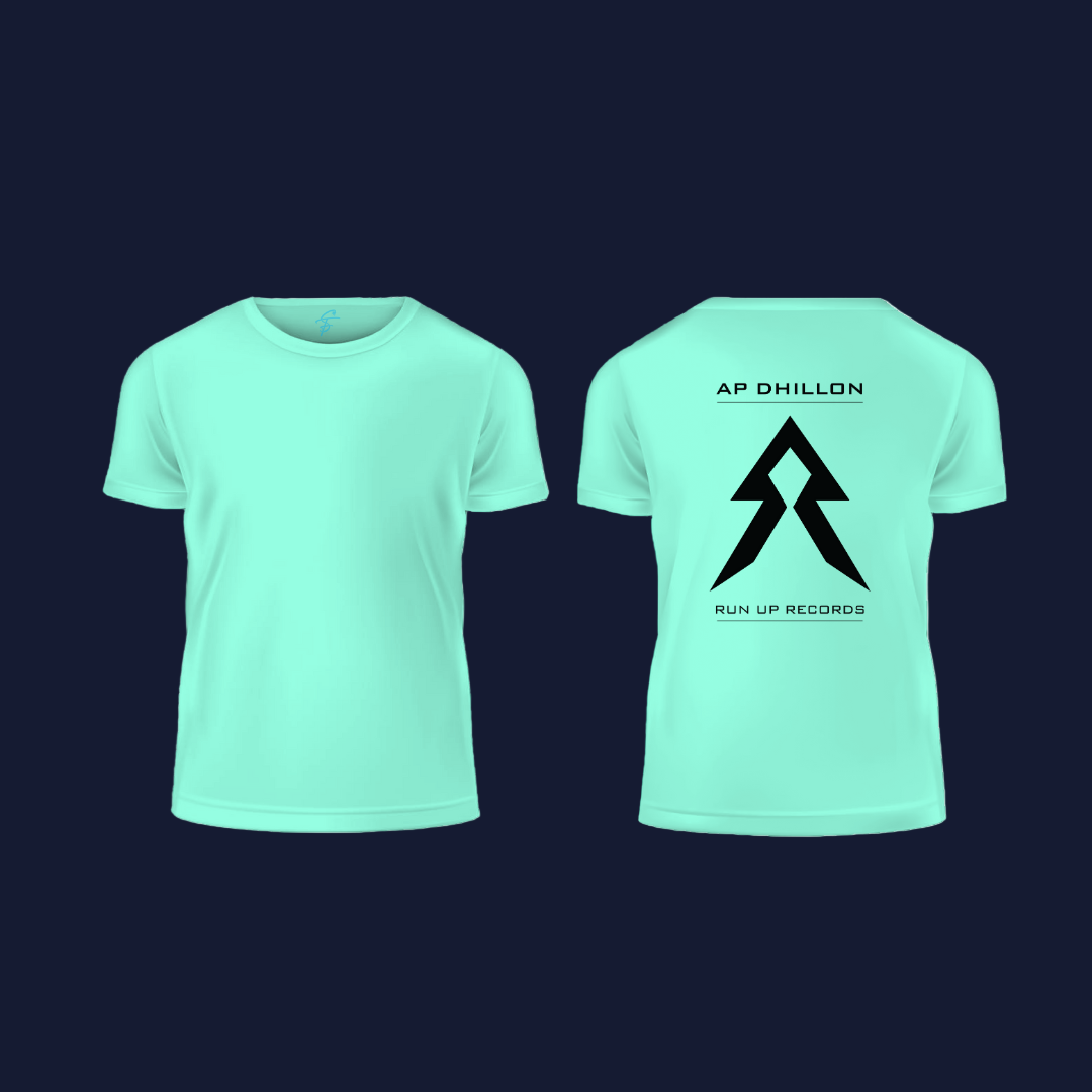 AP Dhillon, Run Up Records, T-Shirt, 100% Cotton