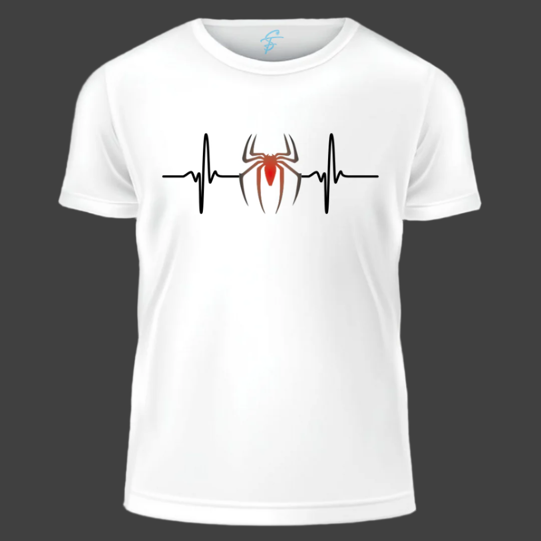 Pulse of the Web - SPIDER - Vibe Wear T-Shirt, 100% Cotton