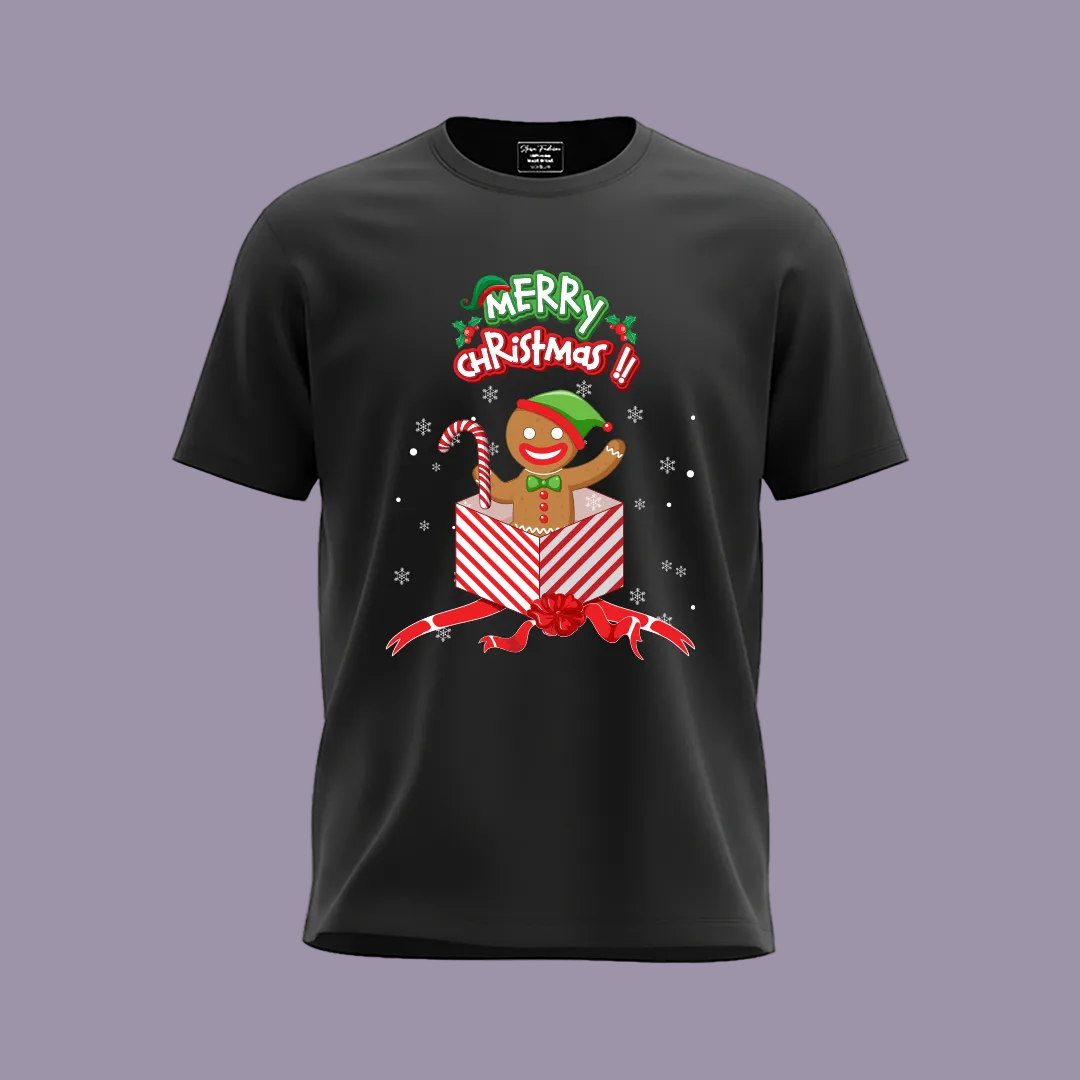 Family Christmas Squad Shirts  Matching Ginger Bread Holiday Tees for Family Photos & Christmas Morning