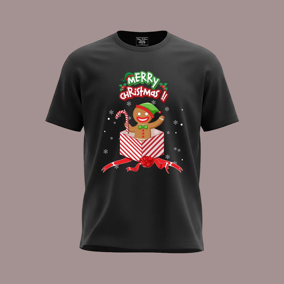 Family Christmas Squad Shirts  Matching Ginger Bread Holiday Tees for Family Photos & Christmas Morning