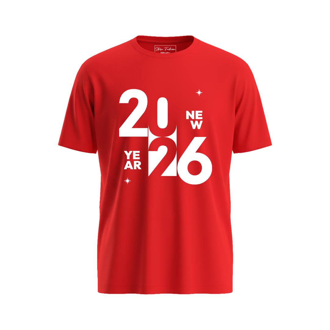 Matching Family  New Year 2026 Graphic T-Shirts – Festive Holiday T-shirts for Parents, Toddler, and Baby – Soft Cotton Custom New Year’s Eve Celebration Apparel