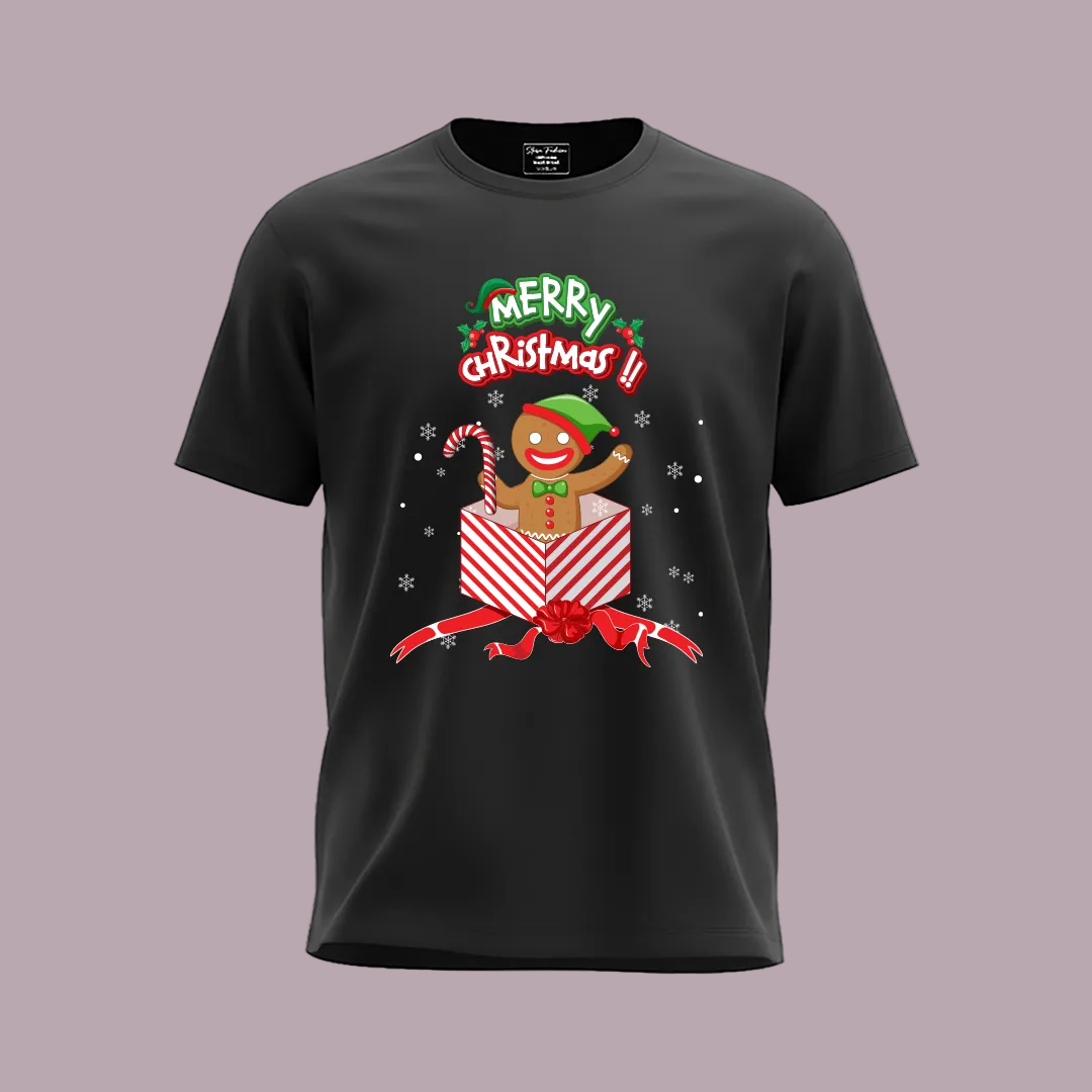 Family Christmas Squad Shirts  Matching Ginger Bread Holiday Tees for Family Photos & Christmas Morning