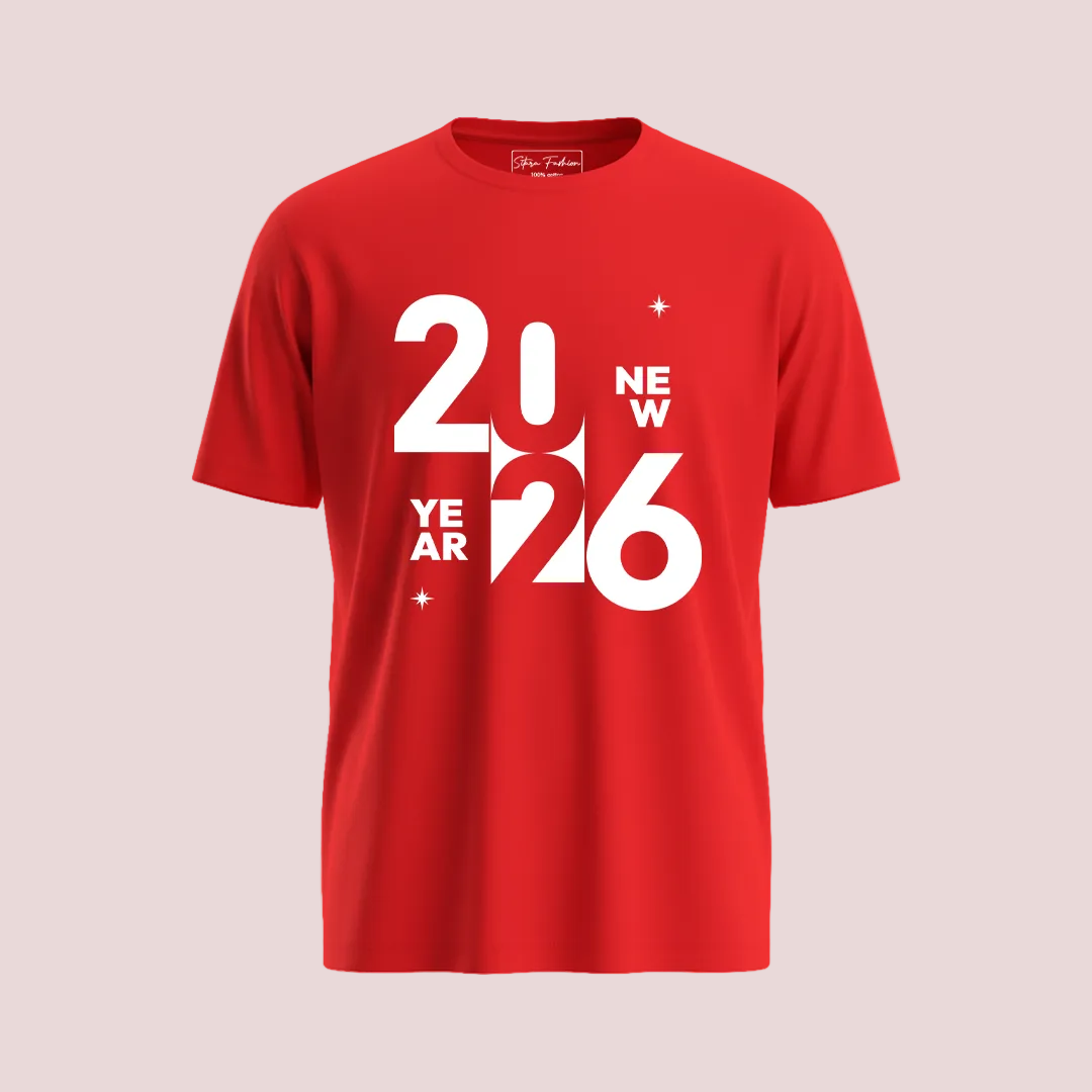 Matching Family  New Year 2026 Graphic T-Shirts – Festive Holiday T-shirts for Parents, Toddler, and Baby – Soft Cotton Custom New Year’s Eve Celebration Apparel