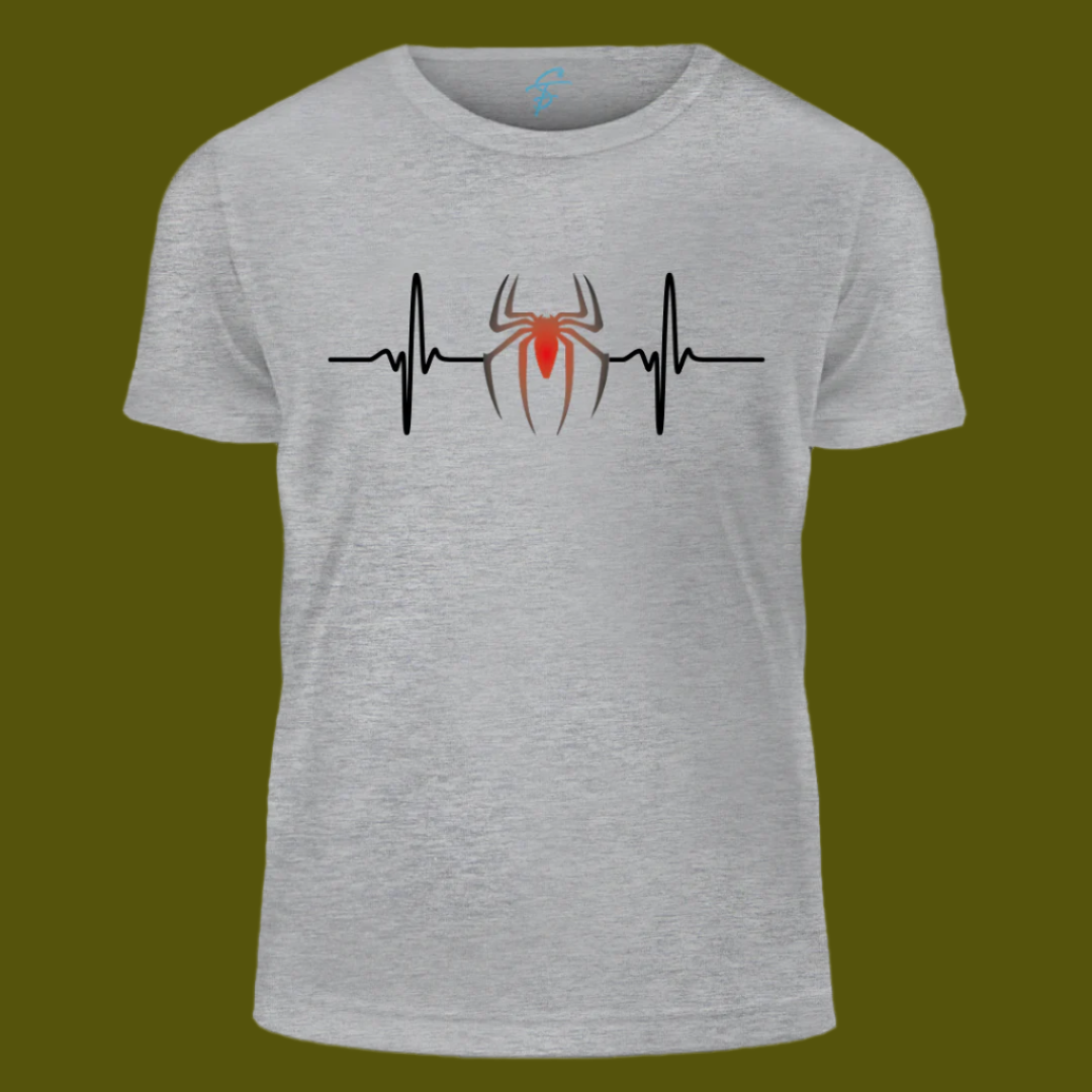 Pulse of the Web - SPIDER - Vibe Wear T-Shirt, 100% Cotton