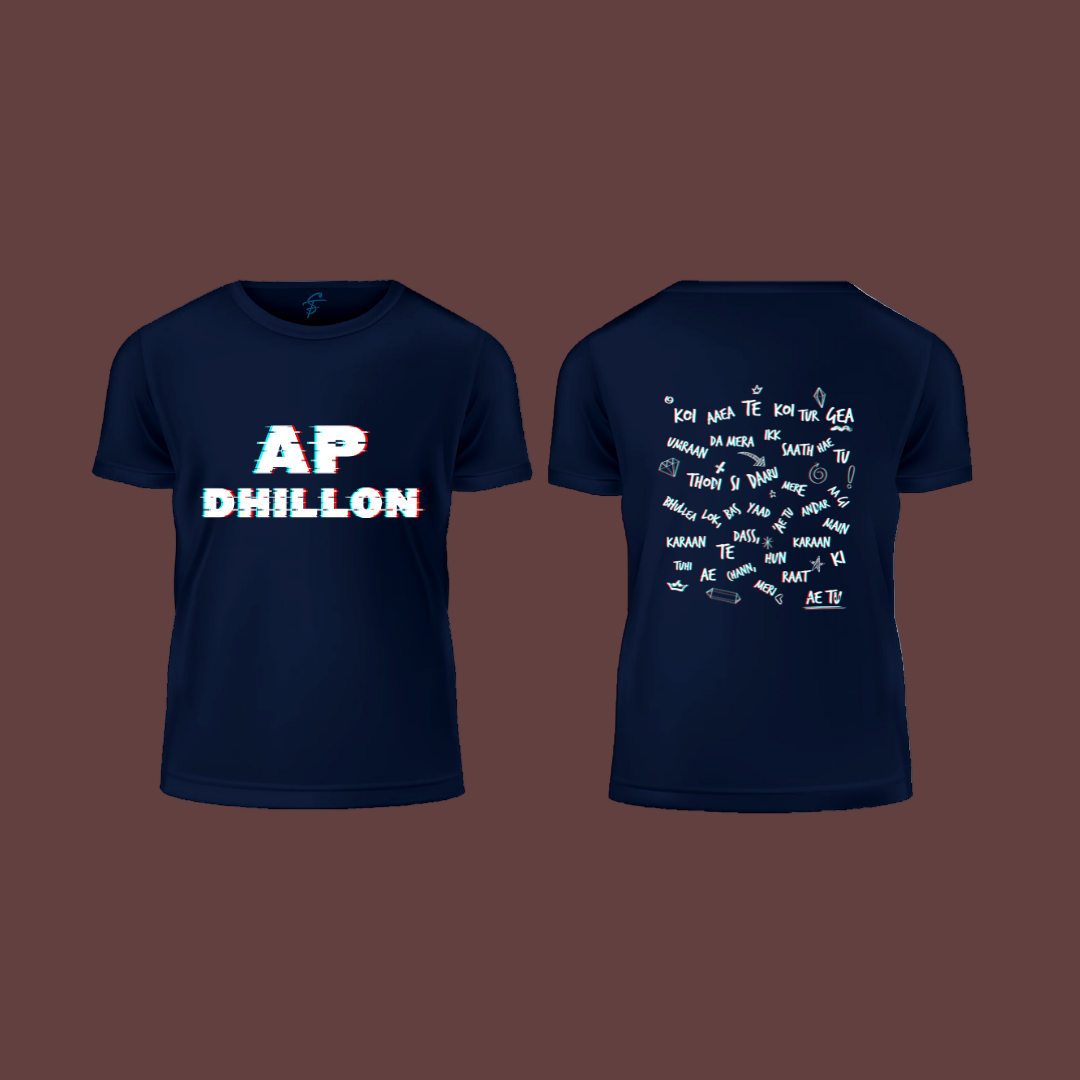 AP DHILLON, T-Shirt, 100% Cotton