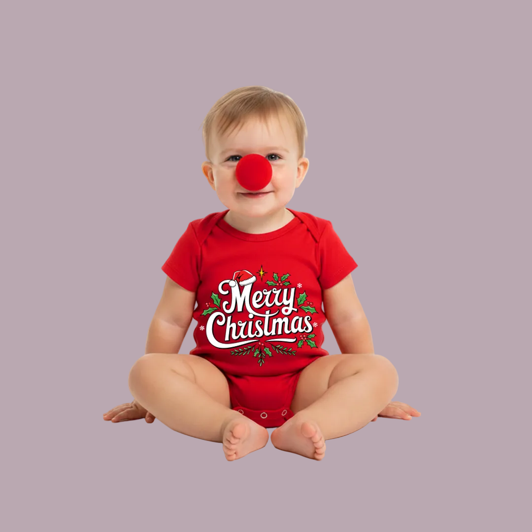 "Merry Christmas" Family Apparel Collection - Unisex Adult and Kids and Infant Tees