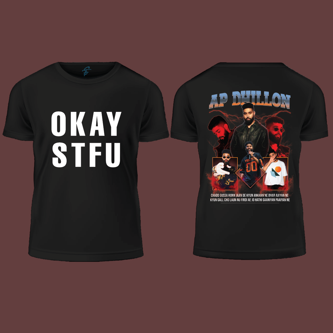 OKAY STFU, T-Shirt, 100% Cotton