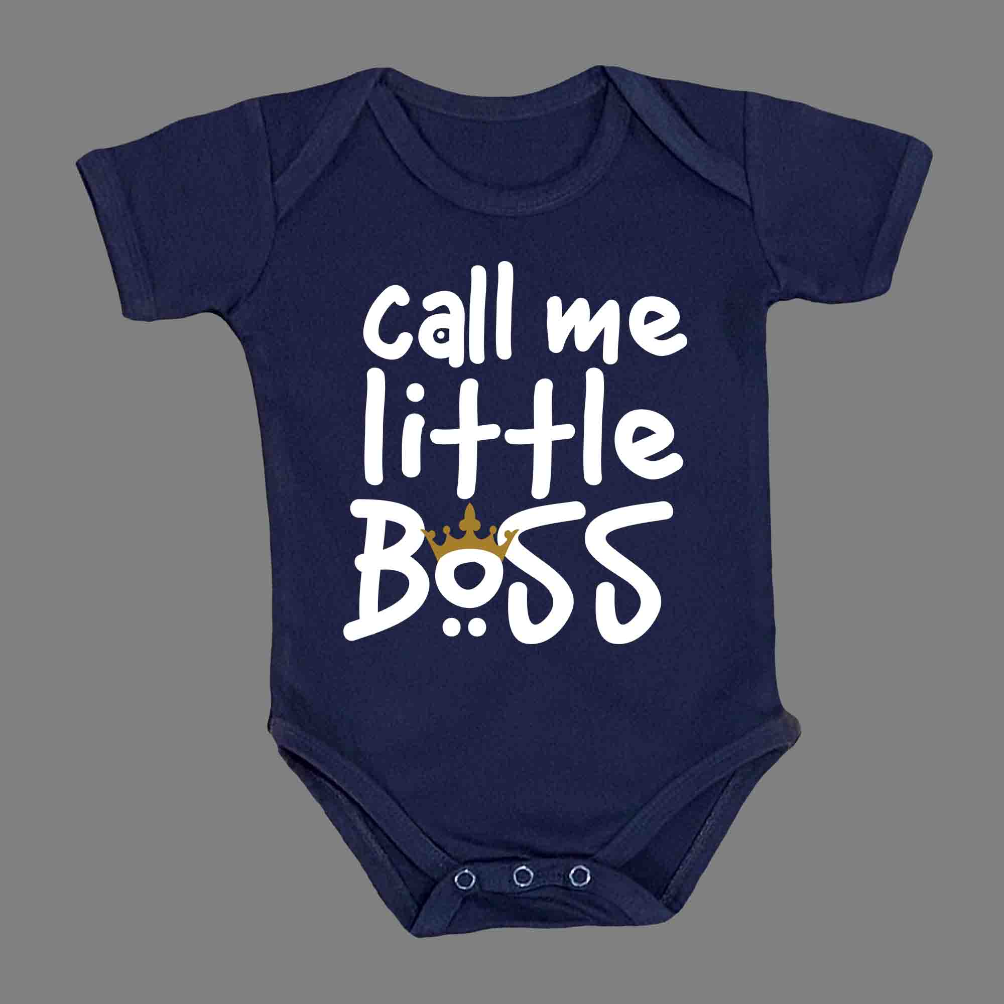 CALL ME LITTLE BOSS - Infant Tees