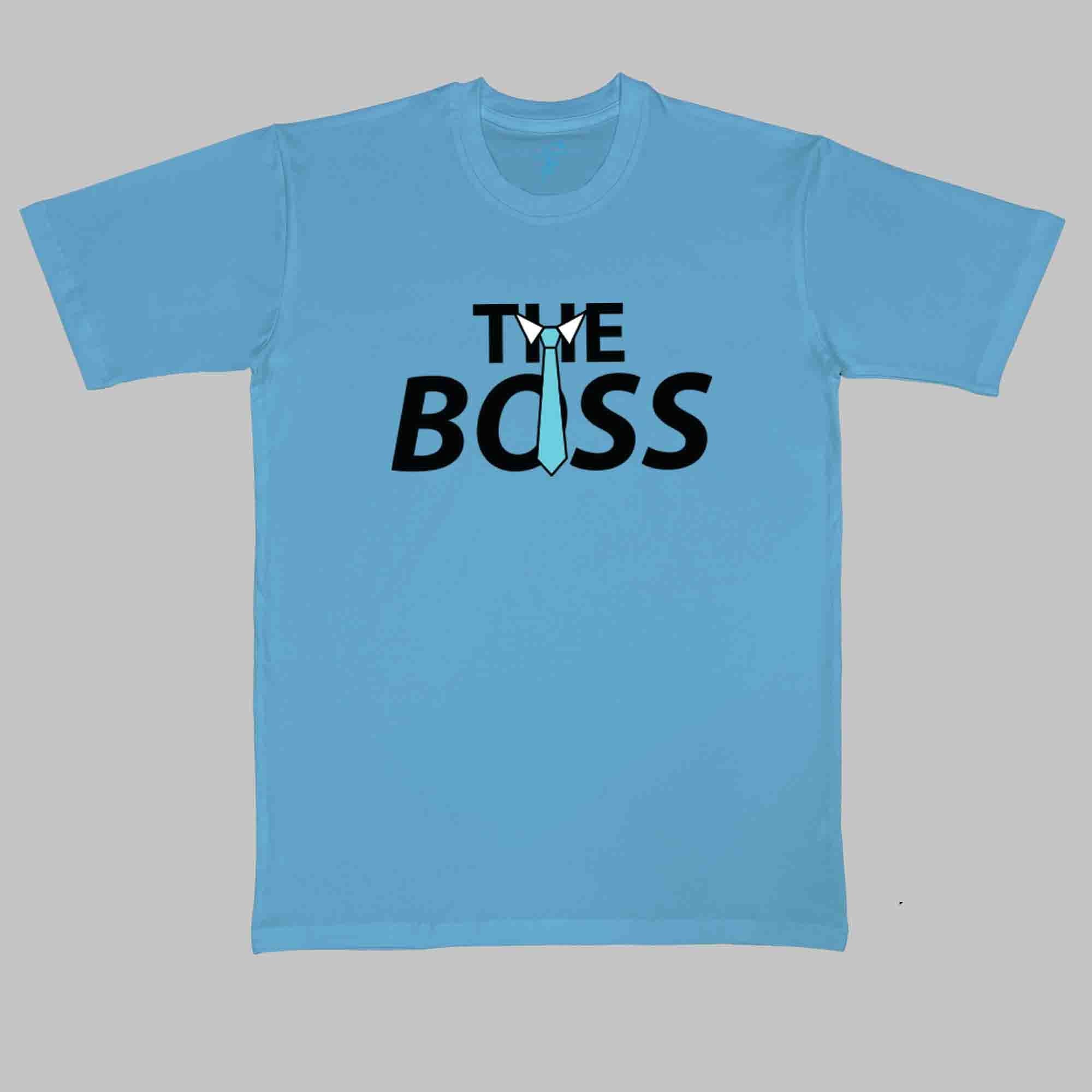 THE BOSS & THE REAL BOSS TSHIRT - Couple