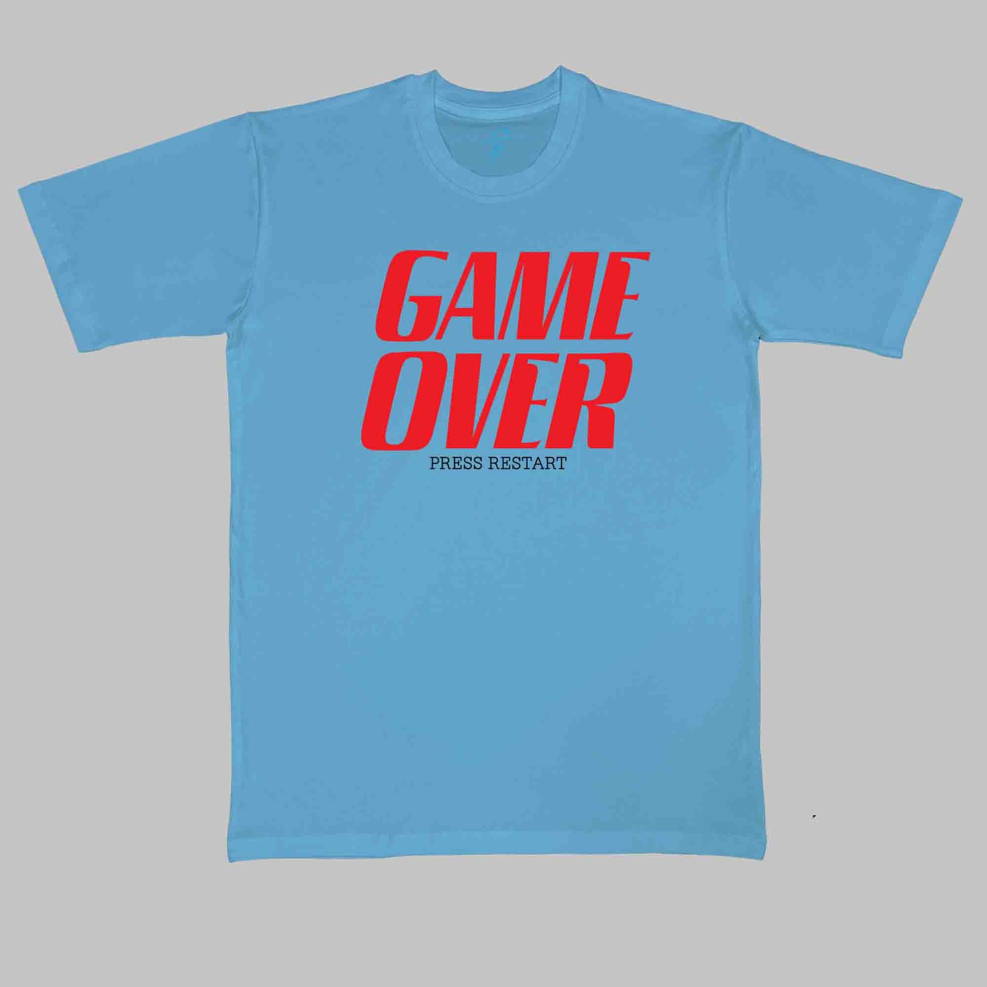 GAMEOVER TSHIRT - Cool Tees - Sitara Fashions