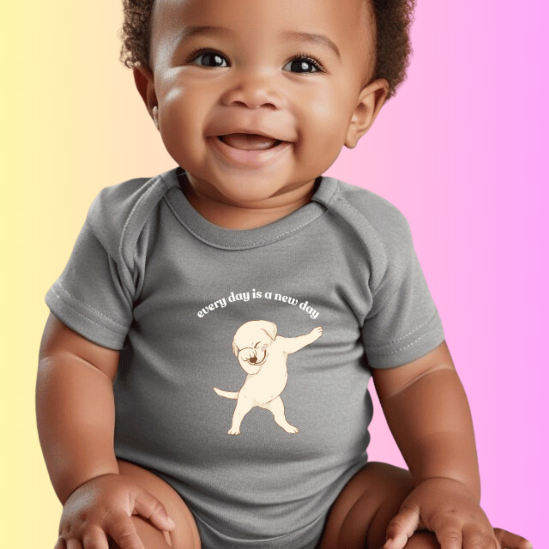Every Day Is A New Day Romper – Infant Tees
