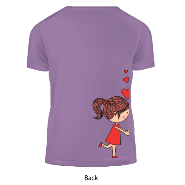 Cartoon Love Design, Set of 2 PCS – Couple Tshirt for Couples