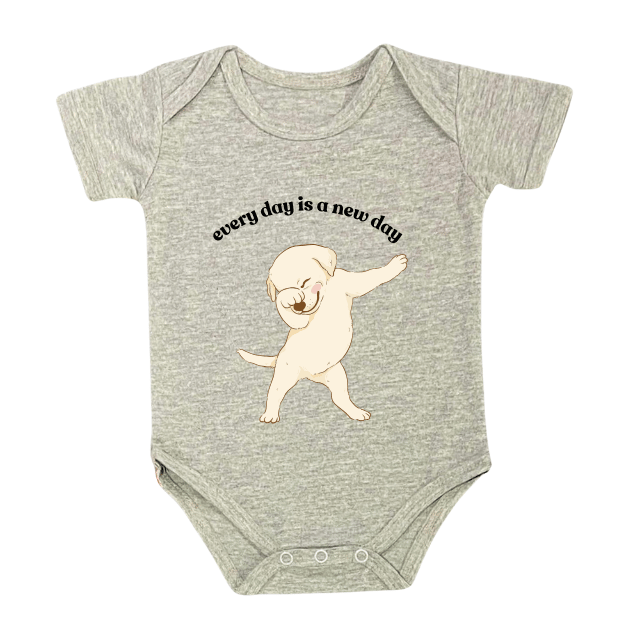 Every Day Is A New Day Romper – Infant Tees