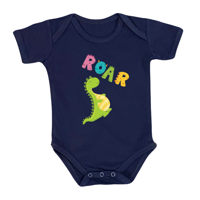 Roar Dino Kids Romper – Cute Dinosaur Design – Infant Tees