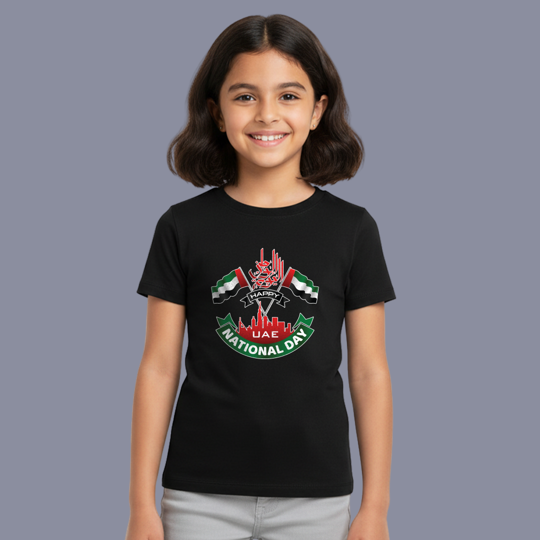 Family Matching T-Shirts – Happy UAE National Day Unisex Design
