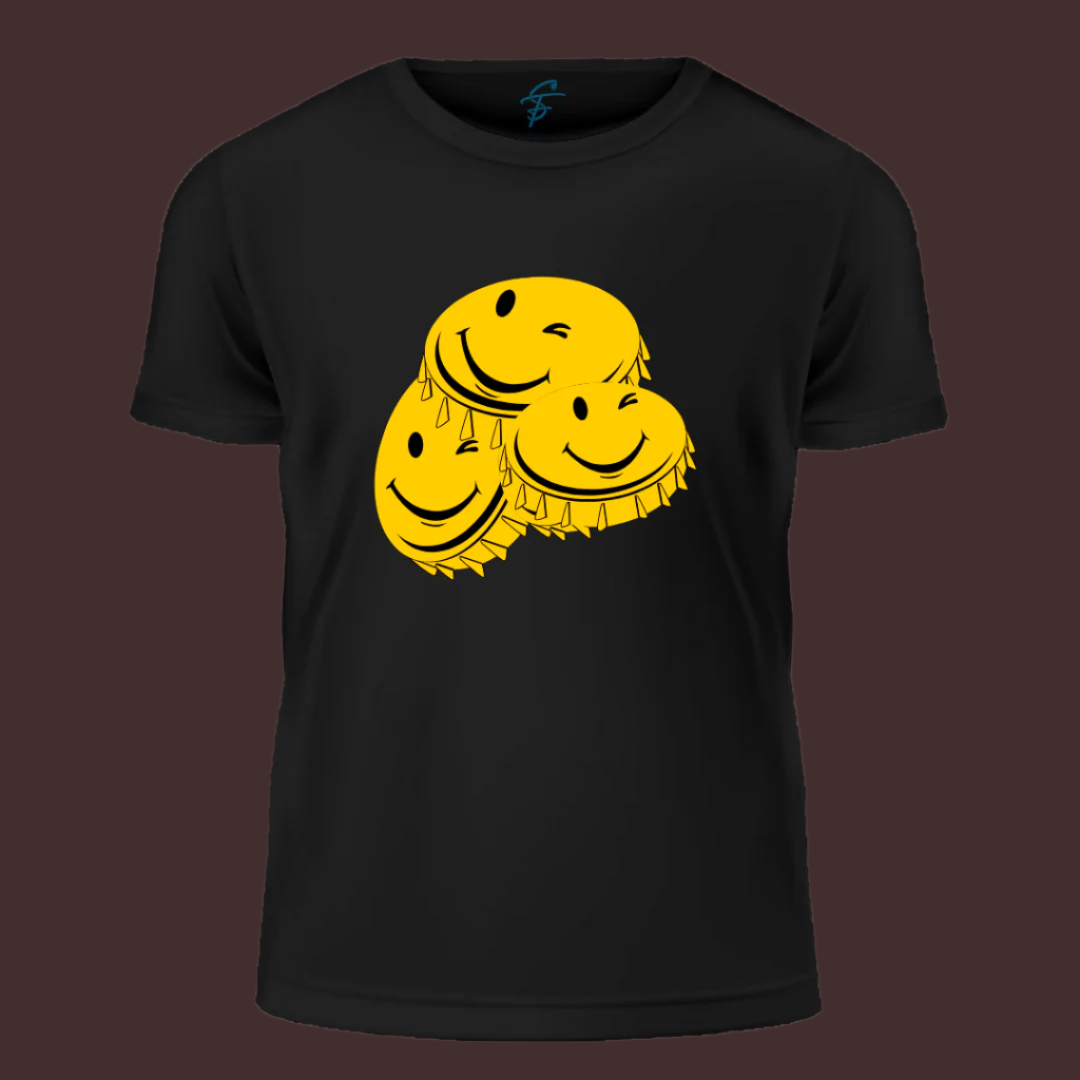 Don't Worry be Happy  - Vibe Wear T-Shirt, 100% Cotton