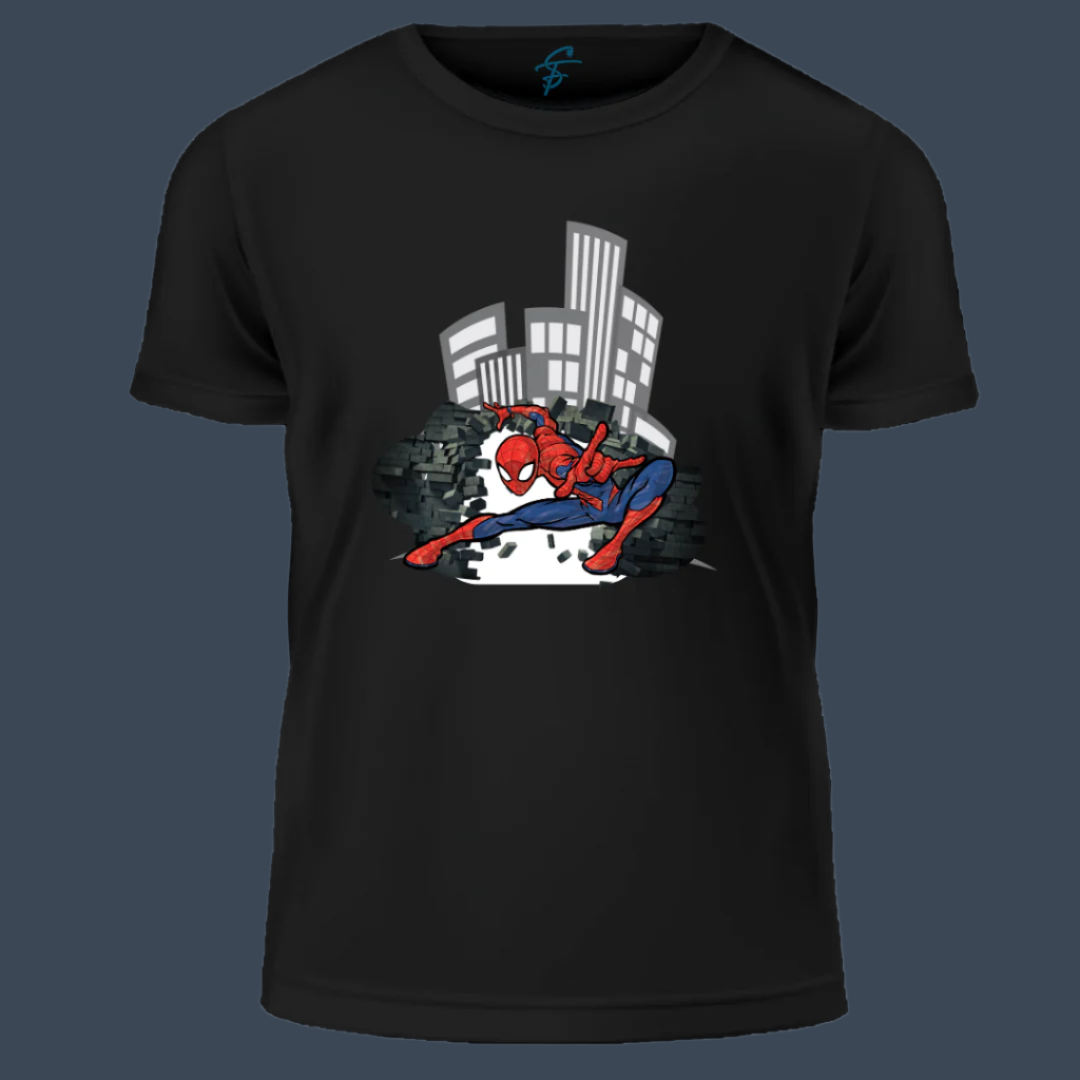 Hey Spiderman  - Vibe Wear T-Shirt, 100% Cotton